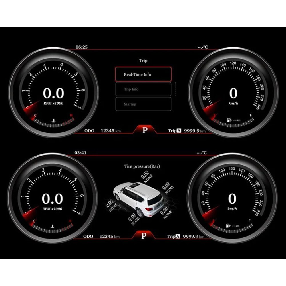Цифровая приборная панель для Infiniti Q70 (2013-2019)