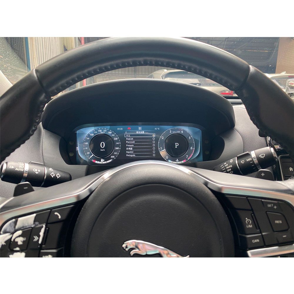 Цифровая приборная панель для Jaguar XE / F-Pace (2016-2020)