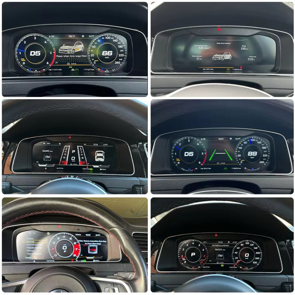 Цифровая приборная панель для Volkswagen Golf 7 (2013-2020)