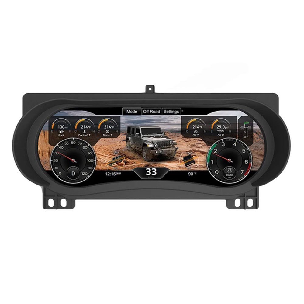 Цифровая приборная панель для Jeep Wrangler JW (2018-2023)