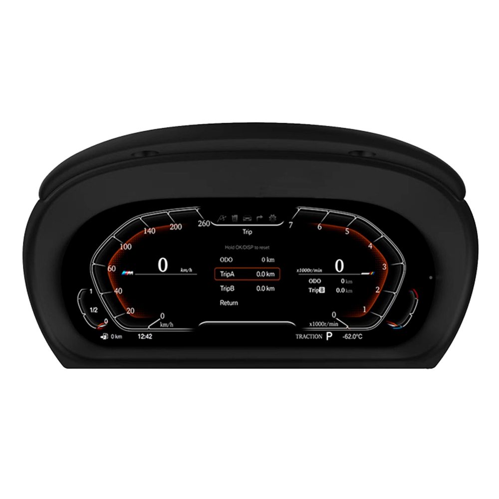 Цифровая приборная панель для BMW 3 серии (кузов E90 / E91 / E92) (2005-2012)
