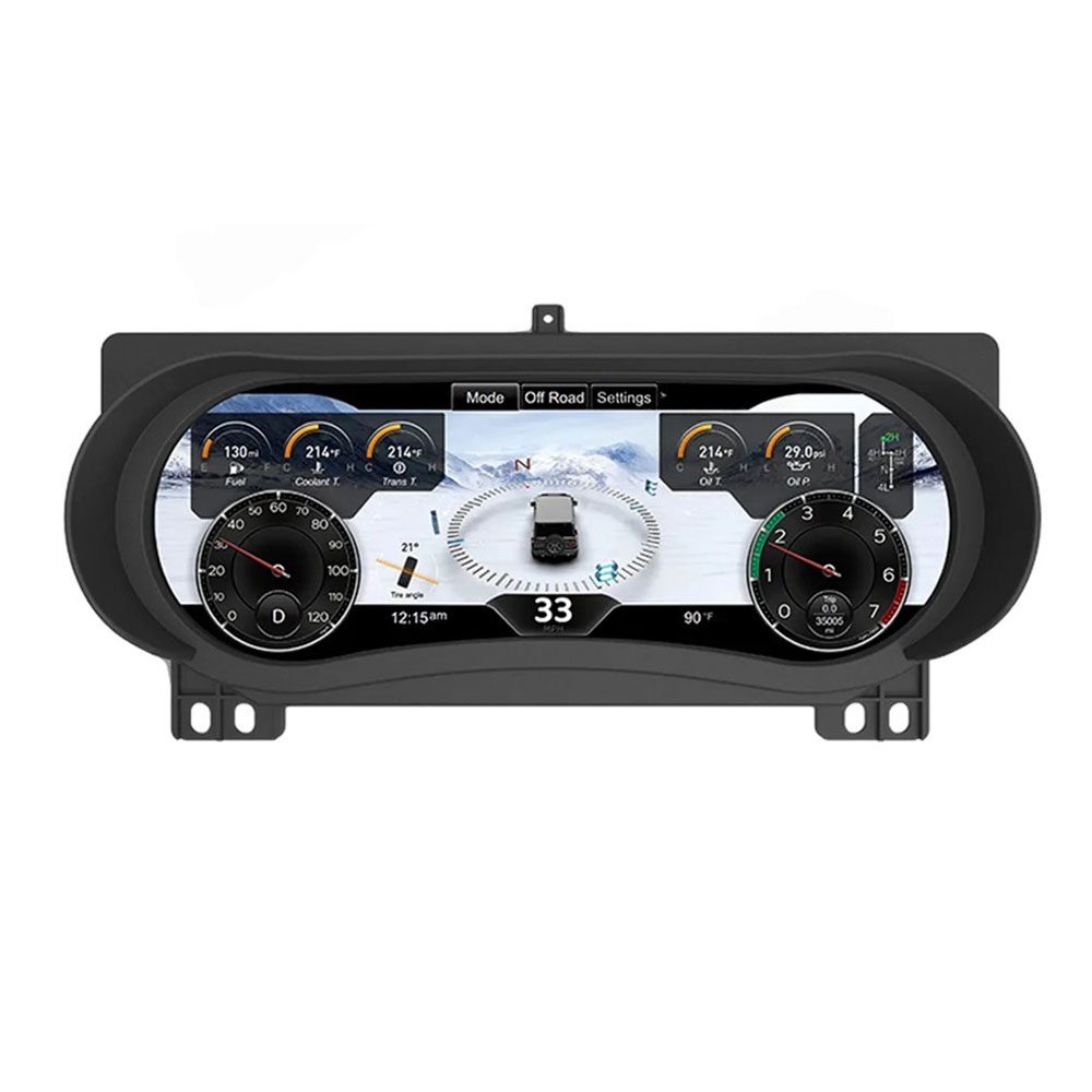 Цифровая приборная панель для Jeep Wrangler JW (2018-2023)