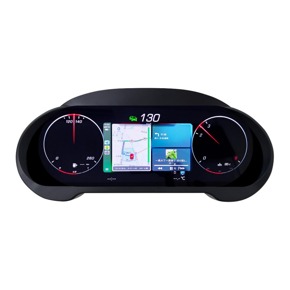 Цифровая приборная панель для Mercedes Benz GLC (X253) (2015-2019) поддержка CarPlay / Android Auto