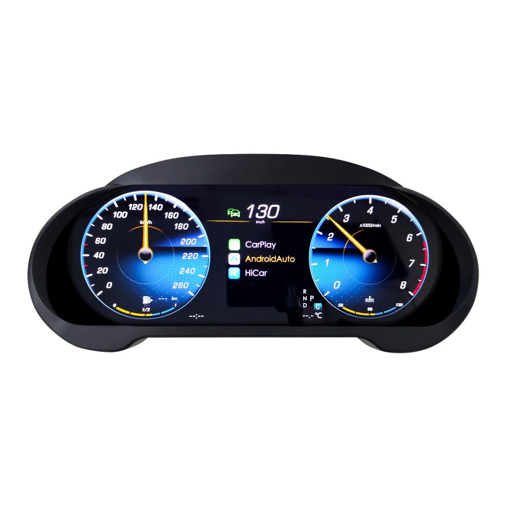 Цифровая приборная панель для Mercedes Benz C-Класс (W205) (2015-2018) поддержка CarPlay / Android Auto