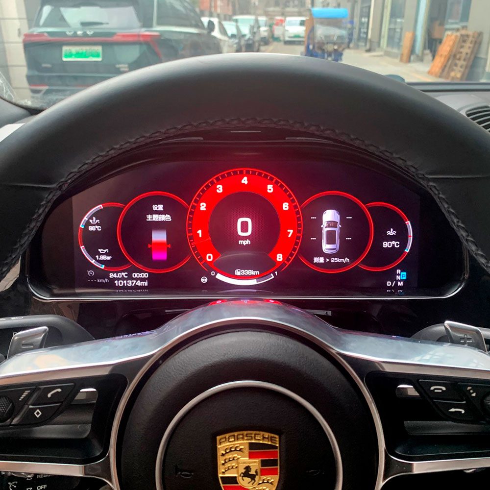 Цифровая приборная панель для Porsche Cayenne (2010-2017) тип 2