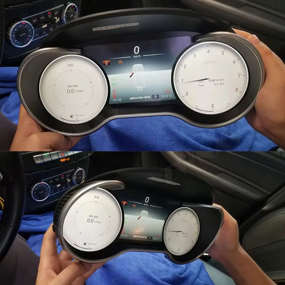 Цифровая приборная панель для Mercedes Benz ML/GL (2012-2015) / G-Class (2013-2018) / GLE (2015-2019) / GLS (2016-2019)