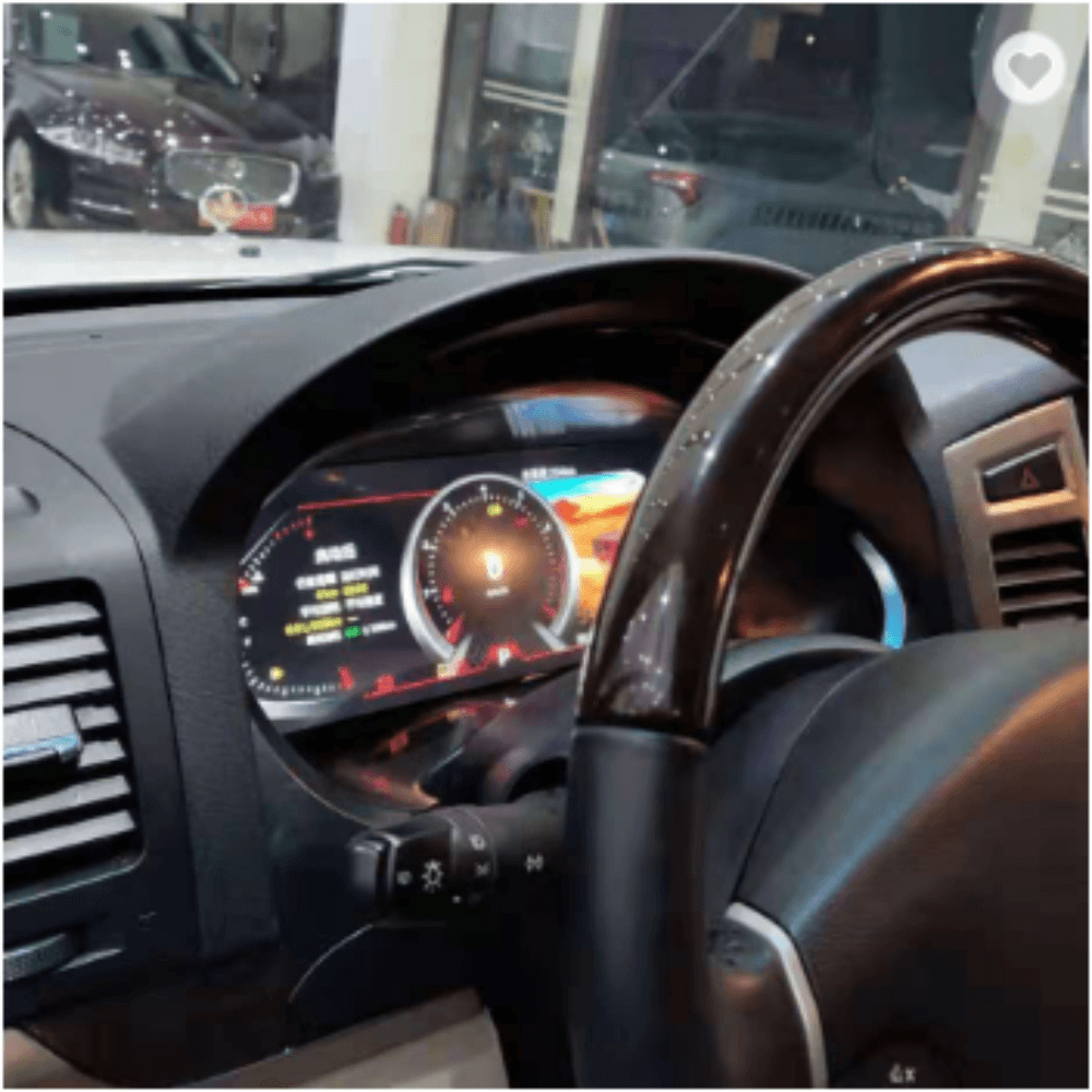 Электронная приборная LCD-панель для Mitsubishi Pajero (2006-2022)