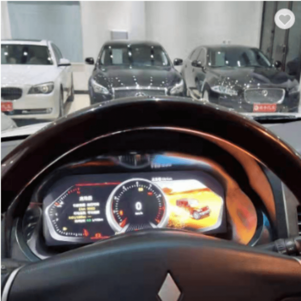 Электронная приборная LCD-панель для Mitsubishi Pajero (2006-2022)