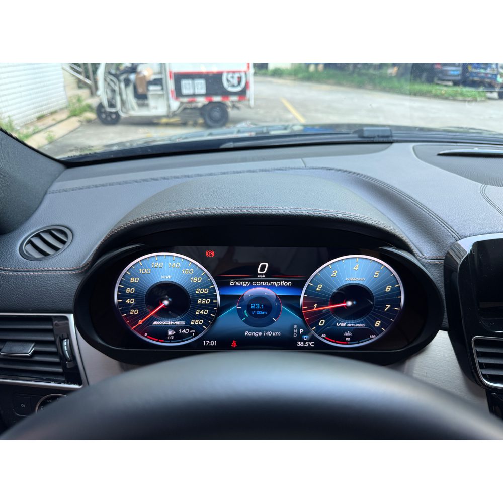 Цифровая приборная панель для Mercedes Benz C-Класс (W205) (2015-2018) поддержка CarPlay / Android Auto