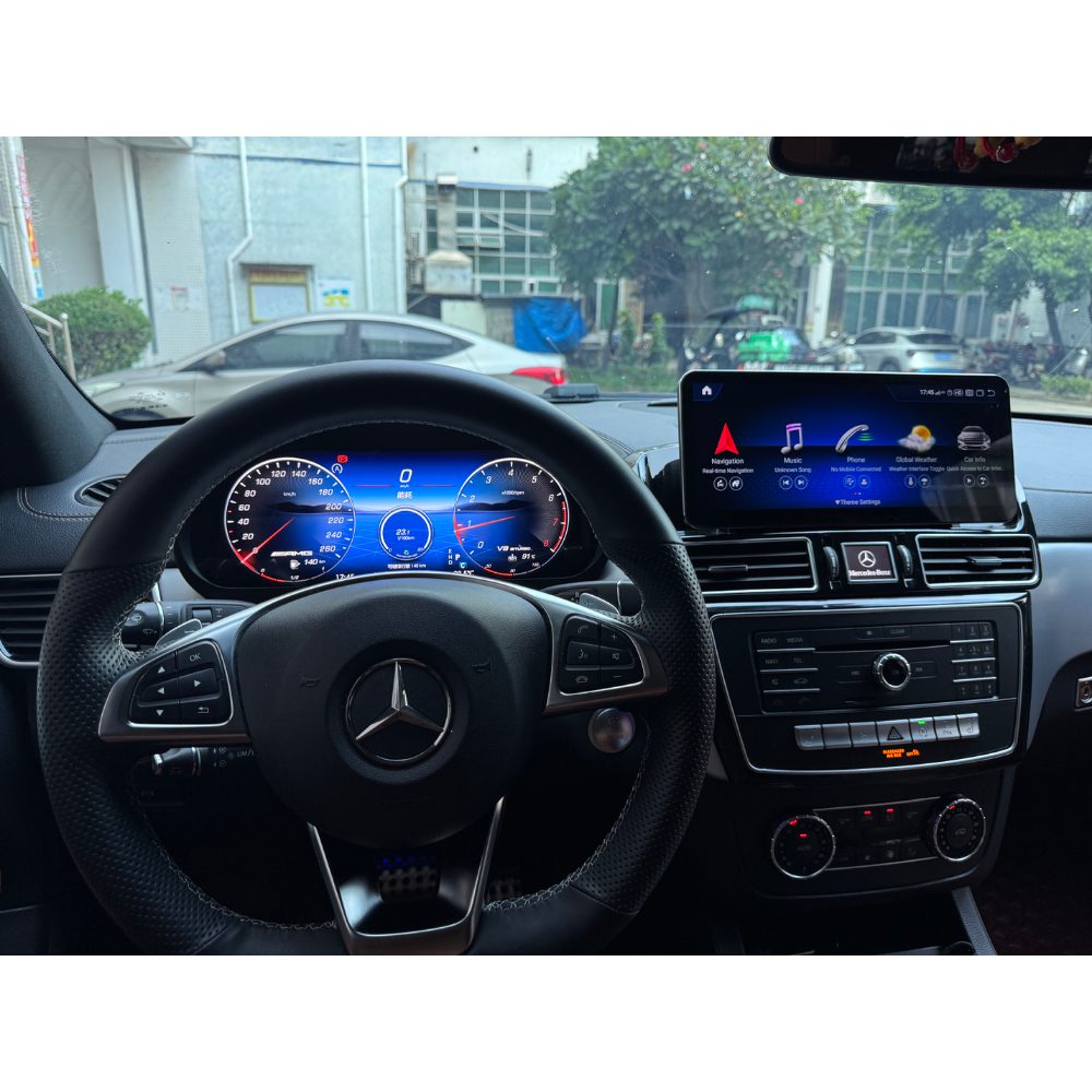 Цифровая приборная панель для Mercedes Benz C-Класс (W205) (2015-2018) поддержка CarPlay / Android Auto