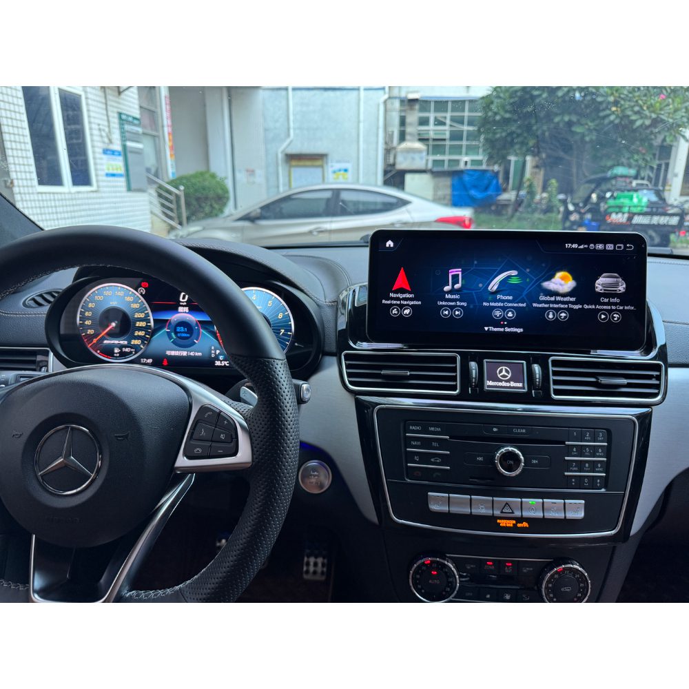 Цифровая приборная панель для Mercedes Benz C-Класс (W205) (2015-2018) поддержка CarPlay / Android Auto