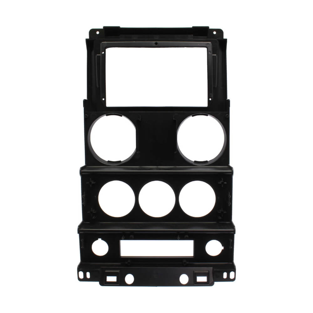 Переходная рамка для установки в Jeep Wrangler (2007-2010) RedMOD RAM-9037 (авто без электро стеклоподъемников)