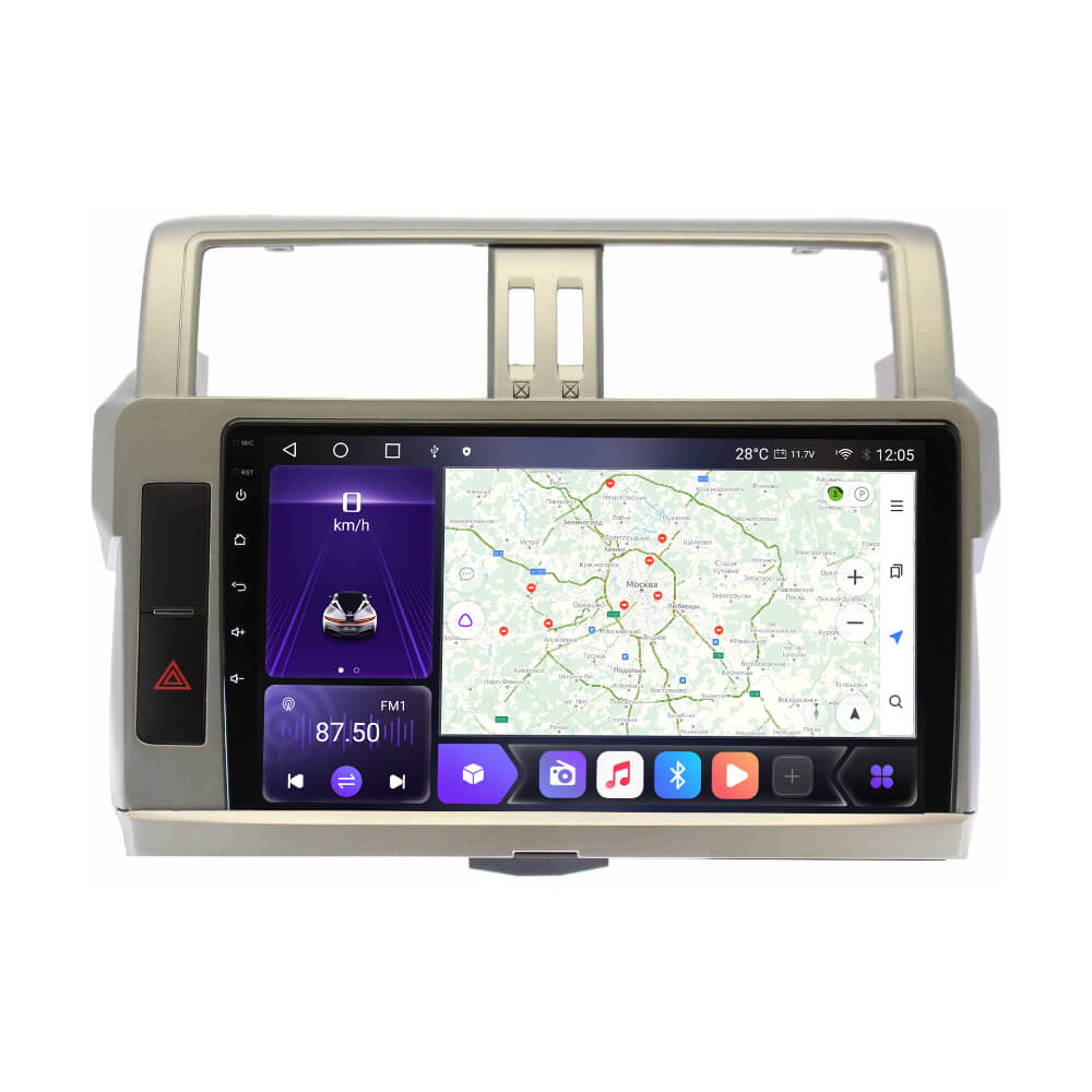 Автомагнитола для Toyota Land Cruiser Prado 150 Restyle (2014-2017) RedMOD TS18-1165